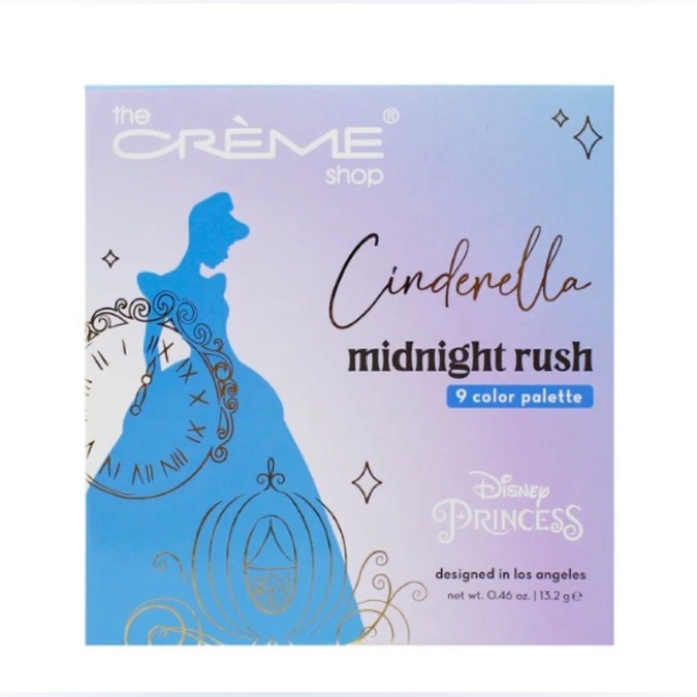 The Crème‎ Shop x Disney Princess - 9 Color Eyeshadow Palette Midnight rush